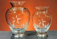 Trofeo Curoca Florero Ramillete Cristal