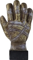 Trofeo Decorado guantes de futbol