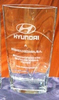 Trofeo Diola Forma Vaso Cristal