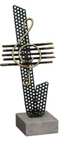 Trofeo Diseño Agata de Laton para Musica