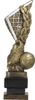 Trofeo Futbol Botas Pelota Hojas