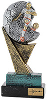 Trofeo Futbol Pelota Plata Jugador