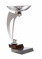 Trofeo Gazania Plateado Modernista