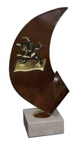 Trofeo Judokas luchando Oriana