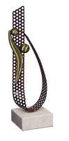 Trofeo Jugador Balonmano Zafiro