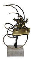Trofeo Luchadores Artes Marciales Rubí