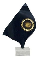 Trofeo Luna en Laton Portadiscos