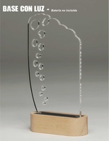Trofeo Metacrilato Calado con Luz