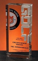 Trofeo Metacrilato Gola Golf Relieve