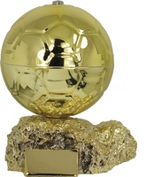 Trofeo Pelota Futbol Dorado