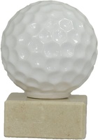 Trofeo Pelota Golf Peana Crema