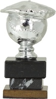 Trofeo Pelota Mano Plata