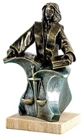 Trofeo Profesion Abogada Resina