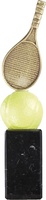 Trofeo Raqueta Tenis Peana Marmol