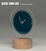 Trofeo Reloj en Metacrilato con Luz