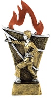 Trofeo Resina Karate Llamas