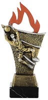 Trofeo Resina Portero Llamas