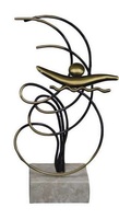 Trofeo Rubí de Natacion en latón