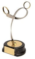 Trofeo Rugby jugador dorado y plateado