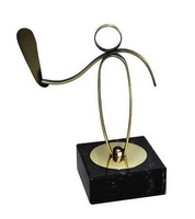 Trofeo Topacio para Palas realizado en Latón