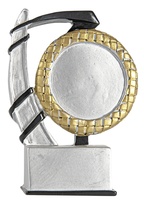 Trofeo artewow en resina con disco personalizable