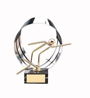 Trofeo atletismo dorado atletismo