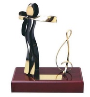 Trofeo baile peana madera