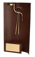 Trofeo baloncesto rectangular aplique jugador