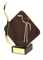 Trofeo baloncesto rombo aplique jugador