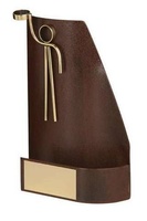 Trofeo baloncesto trapecio aplique jugador