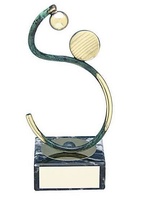 Trofeo balonmano artesanal