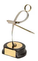 Trofeo billar plateado y dorado