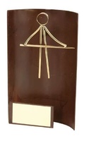 Trofeo billar rectangular