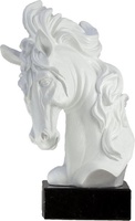 Trofeo blanco de caballo