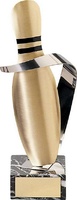 Trofeo bolos bolo dorado