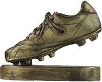 Trofeo bota de futbol mate