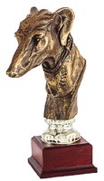 Trofeo cabeza perro