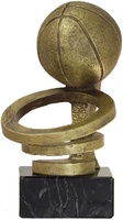 Trofeo canasta de baloncesto