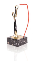 Trofeo canasta de baloncesto