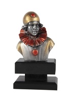 Trofeo carnaval en resina decorada