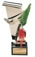 Trofeo carnaval plateado