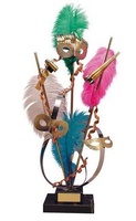 Trofeo carnaval plumas