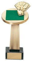 Trofeo cartas en latón