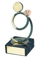 Trofeo cartas latón