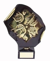Trofeo cartas manos jugadores