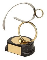Trofeo ciclismo dorado