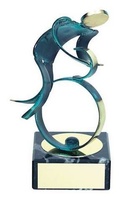 Trofeo ciclismo hecho a mano