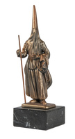 Trofeo con figura de papón o nazareno pequeño