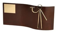 Trofeo dardos rectangular ondulado