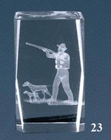 Trofeo de Caza Lozoya Cubo de Cristal